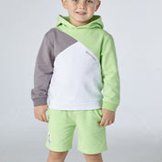 MITCH & SON - Cut & Sew Hoody Short Set