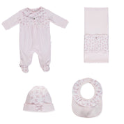 PURETÉ - Floral Detail Baby Layette Set