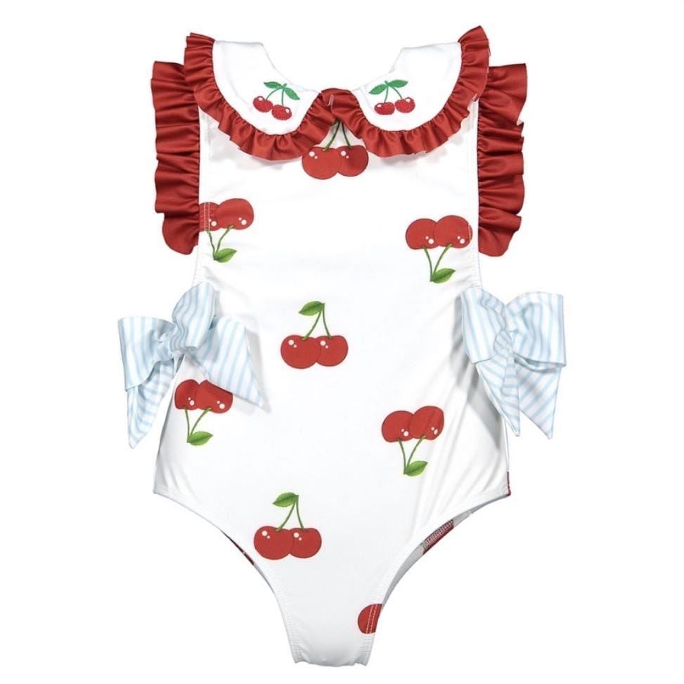 SAL & PIMENTA - Cherries Print Swimsuit