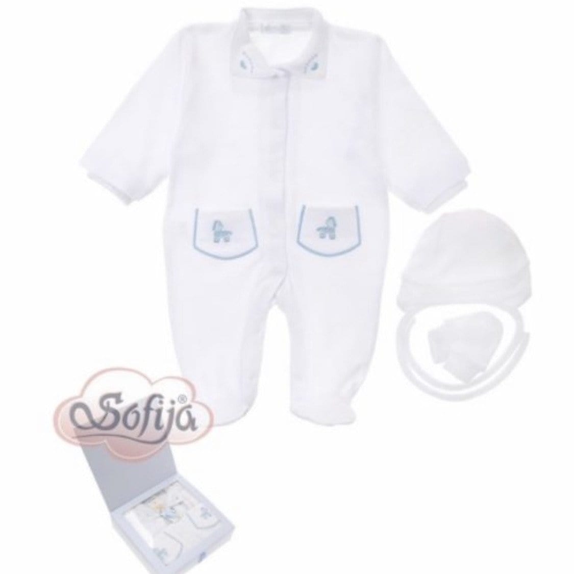 SOFIJA - Three Piece Gift Box Set - White