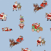 SAL & PIMENTA - Busy Santa Pyjamas - Blue