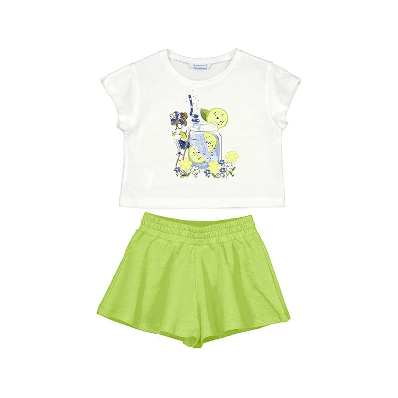 MAYORAL - Lemonade Short Set - Lime