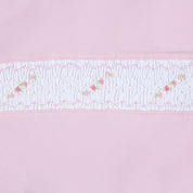 MAGNOLIA BABY - Sophie Smocked  Babygrow - Pink