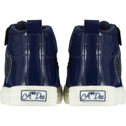A DEE - Sweetheart Glitter High Top Trainers - Blue Navy
