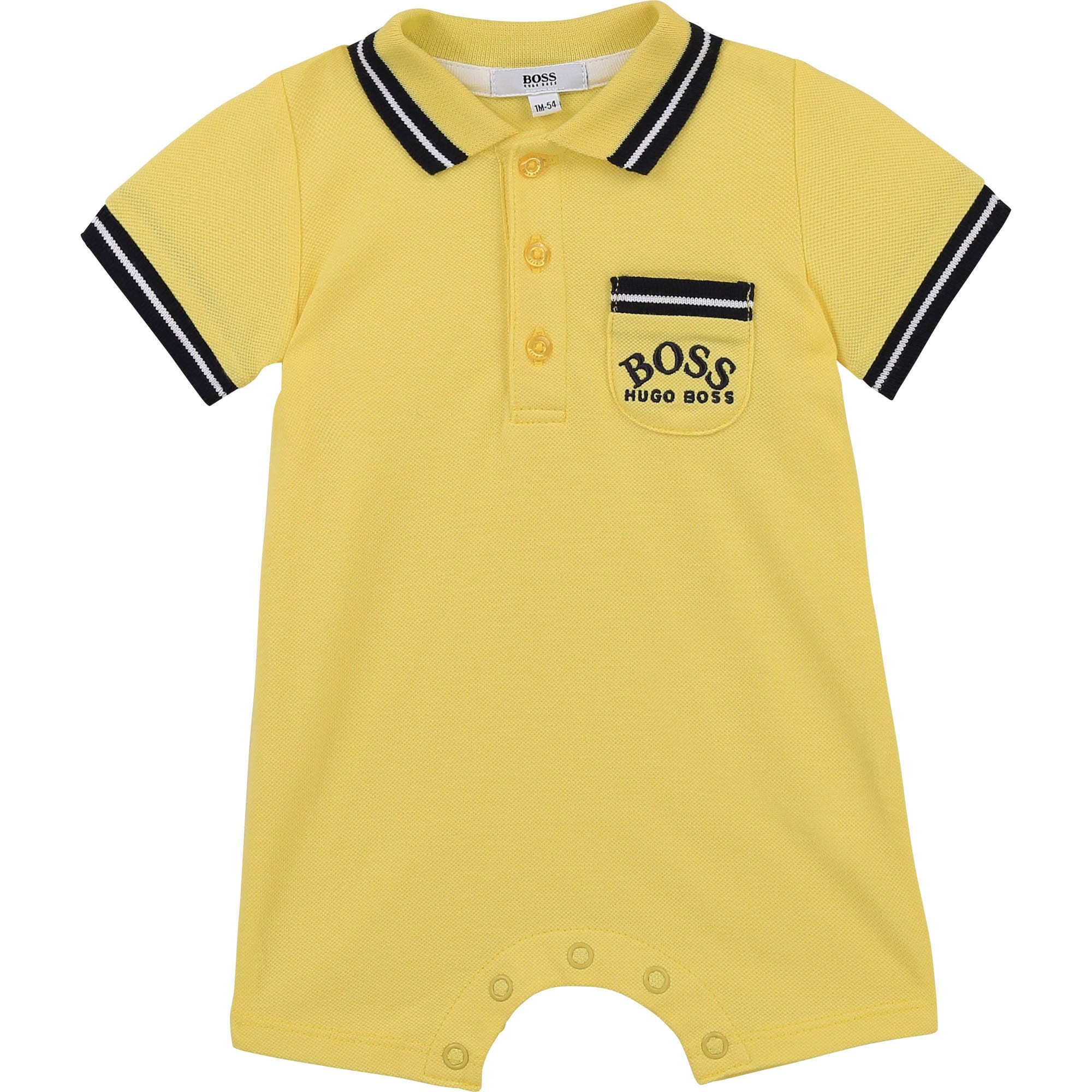 HUGO BOSS - Polo Short All In One -Yellow