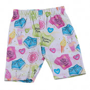 Daga - Lemon Power Short Set - White