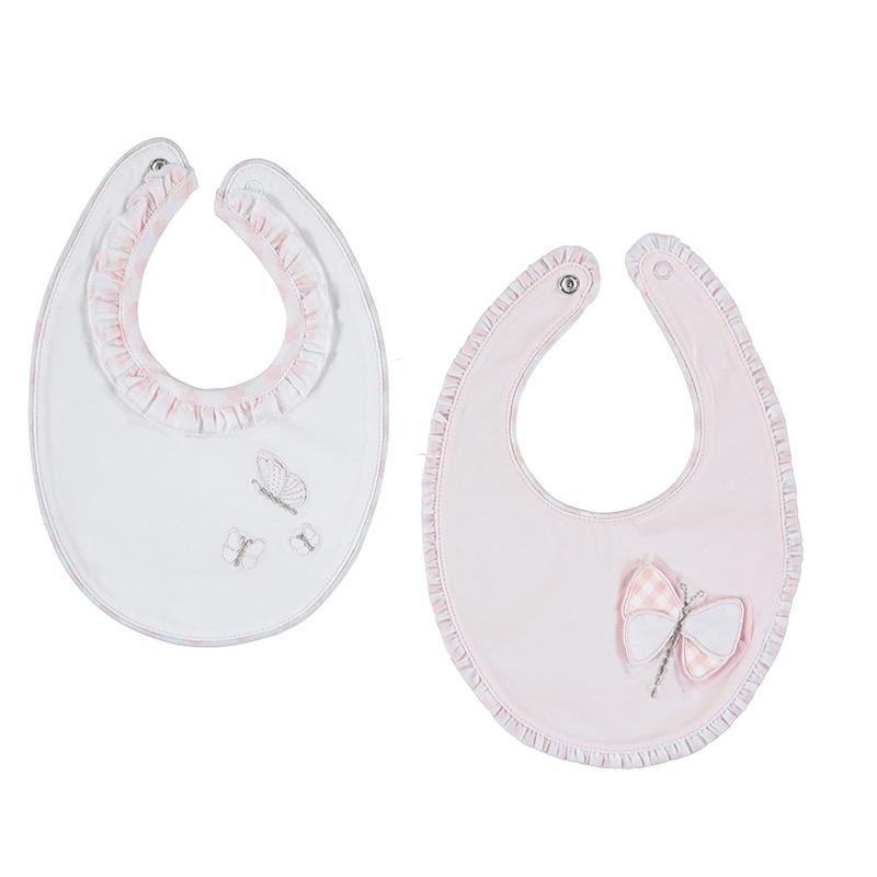 MAYORAL - Dragonfly Bib 2 Pack - Pink