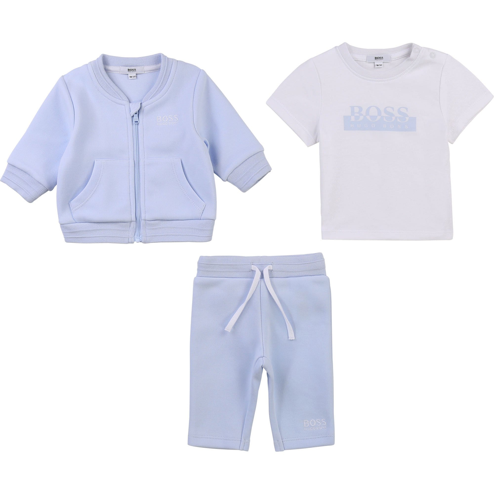 HUGO BOSS - Three Piece Tracksuit Set - Baby Blue