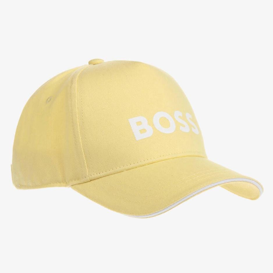 HUGO BOSS - Logo Cap -  Yellow