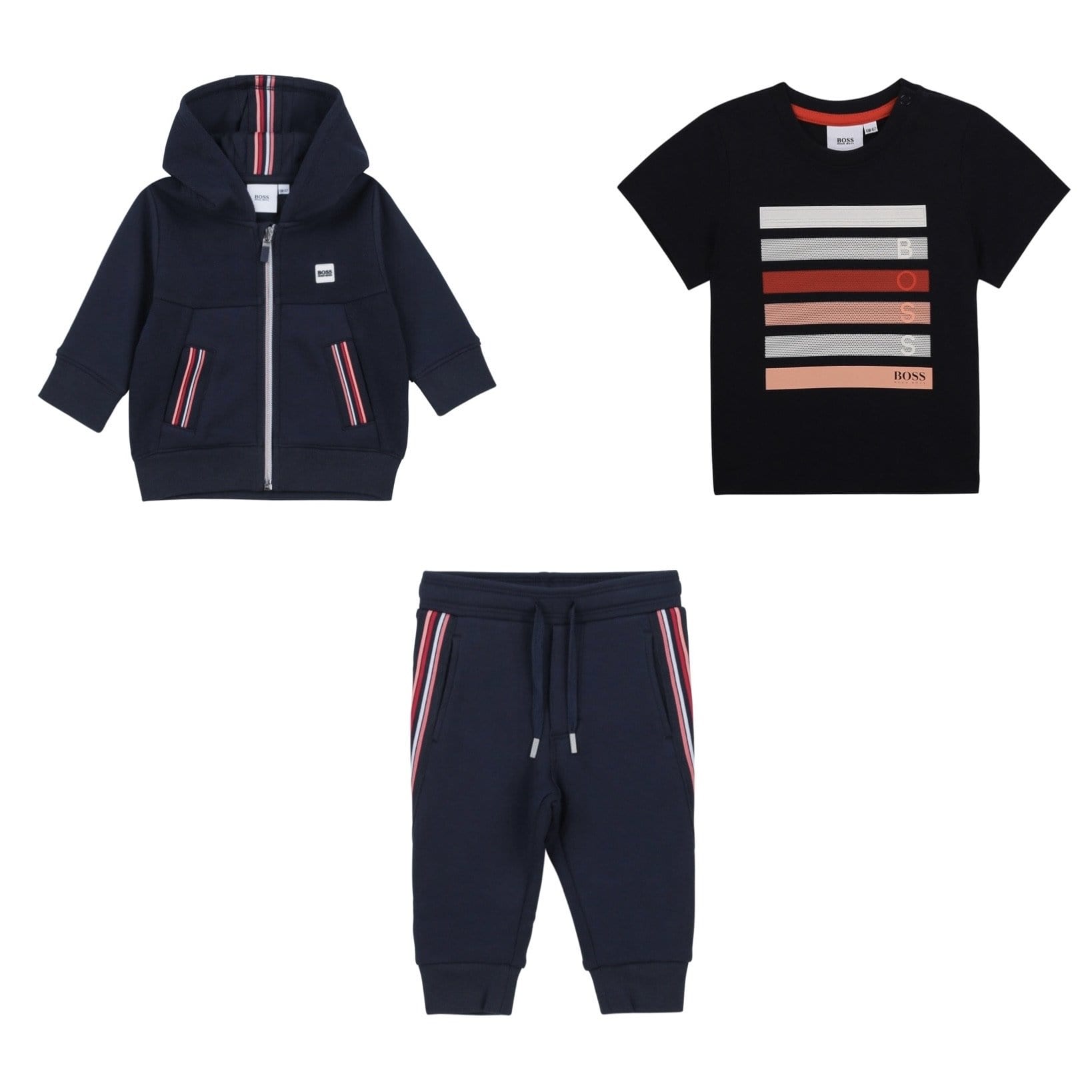 HUGO BOSS - Three Piece Tracksuit - Navy