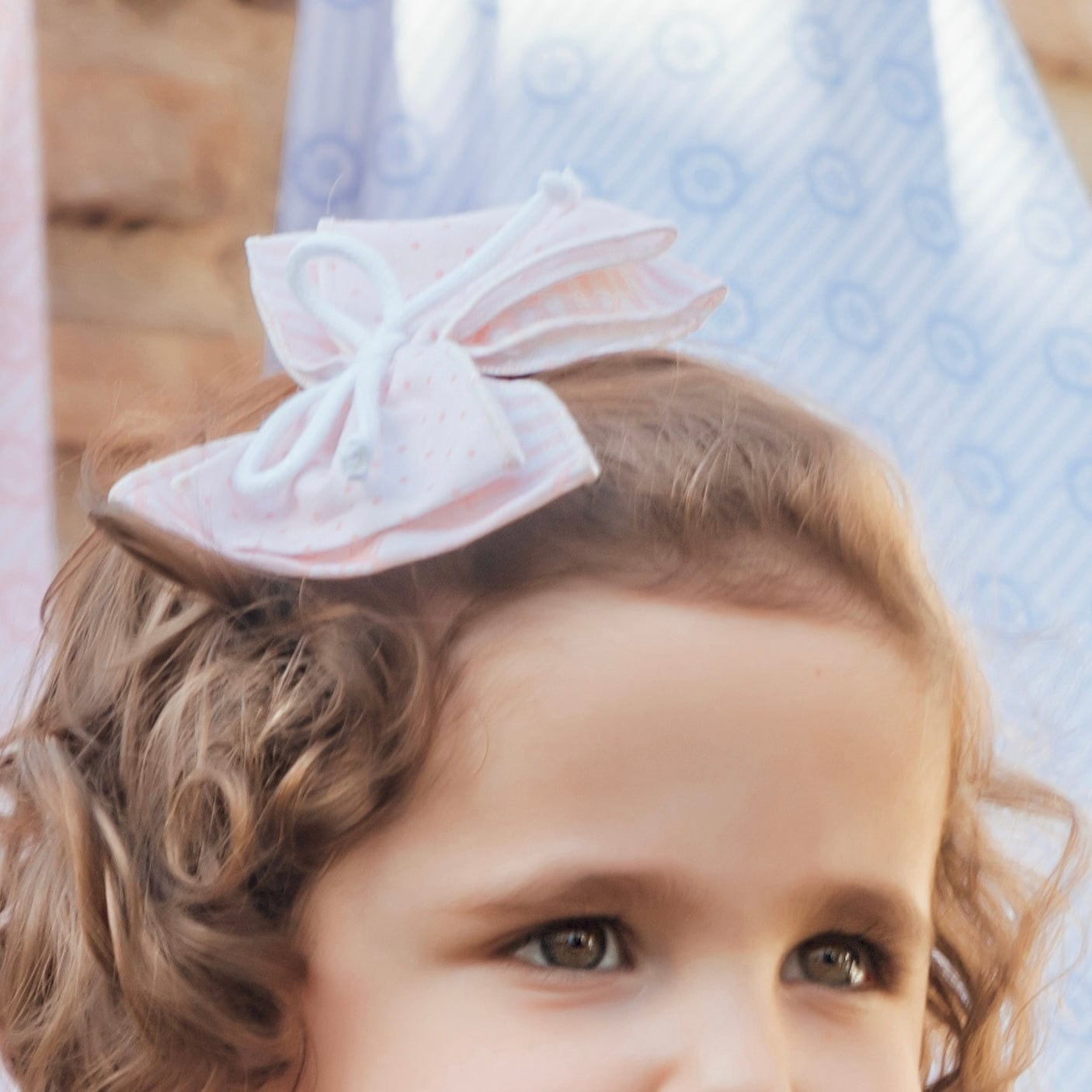 BABINE - Sailor Bow Clip - Pink