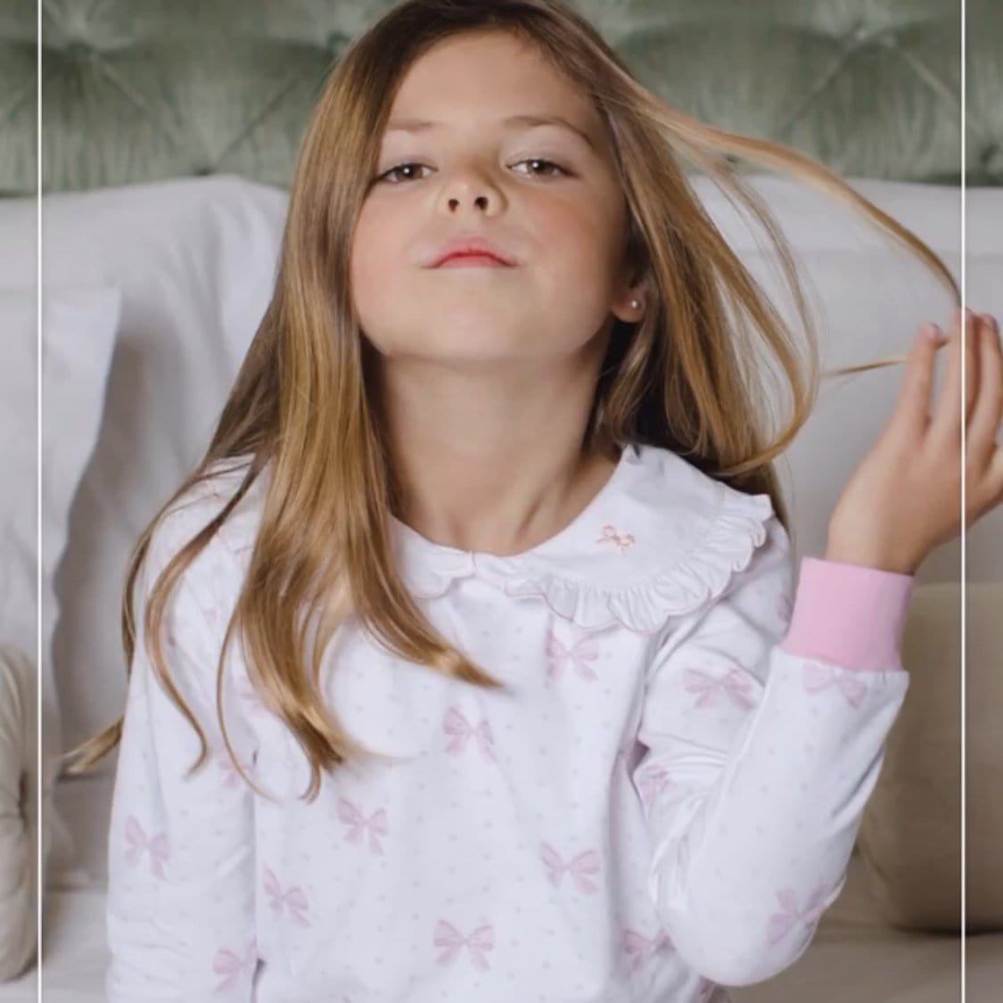 SAL & PIMENTA - Pink Bows Pyjamas - Pink