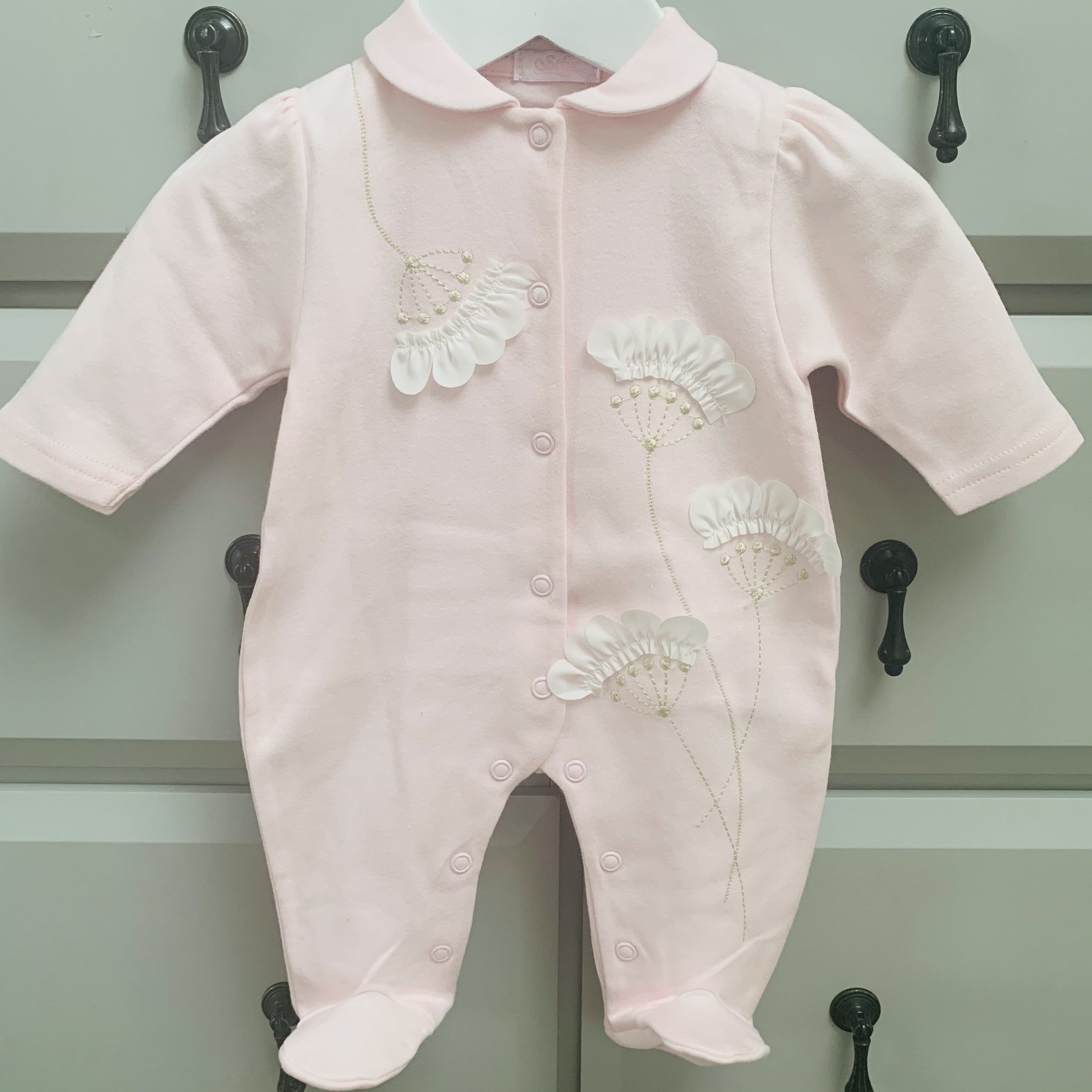 Sofija- Elza Babygrow - Pink