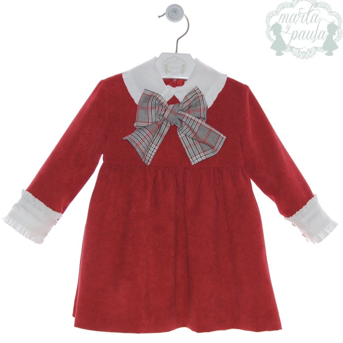 MARTA Y PAULA  RED DRESS