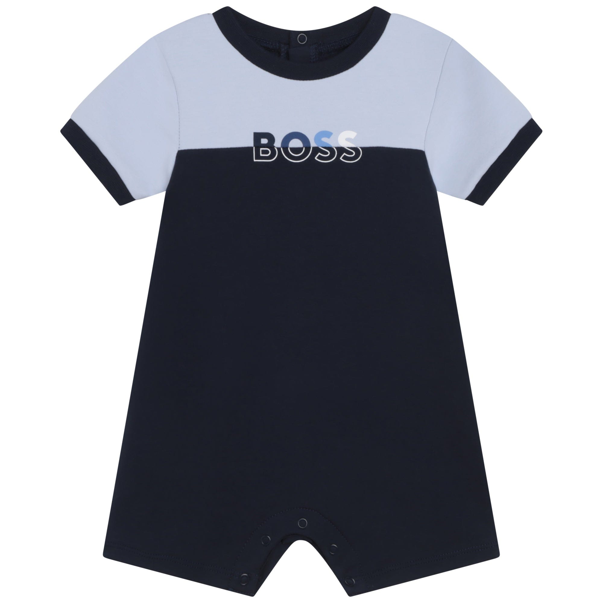 HUGO BOSS - Colour Block Romper - Navy