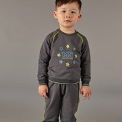MITCH & SON - Gray Crewneck Tracksuit  - Grey