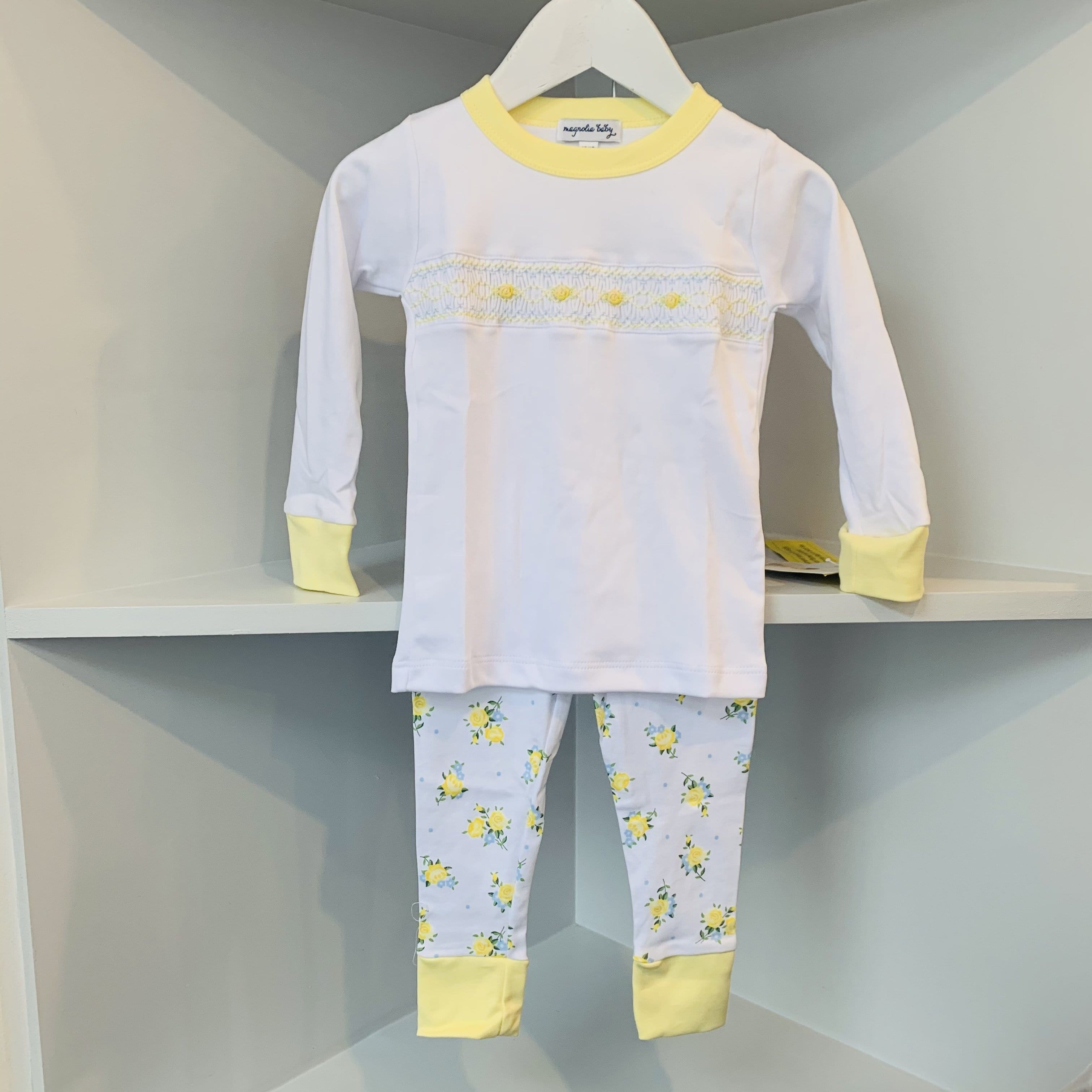 MAGNOLIA BABY - Faith’s Smocked PJ’s
