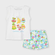 MAYORAL - Summer Party Short Set - Blue