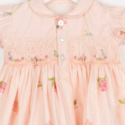 CARAMELO KIDS - Smocked Baby Set - Peach