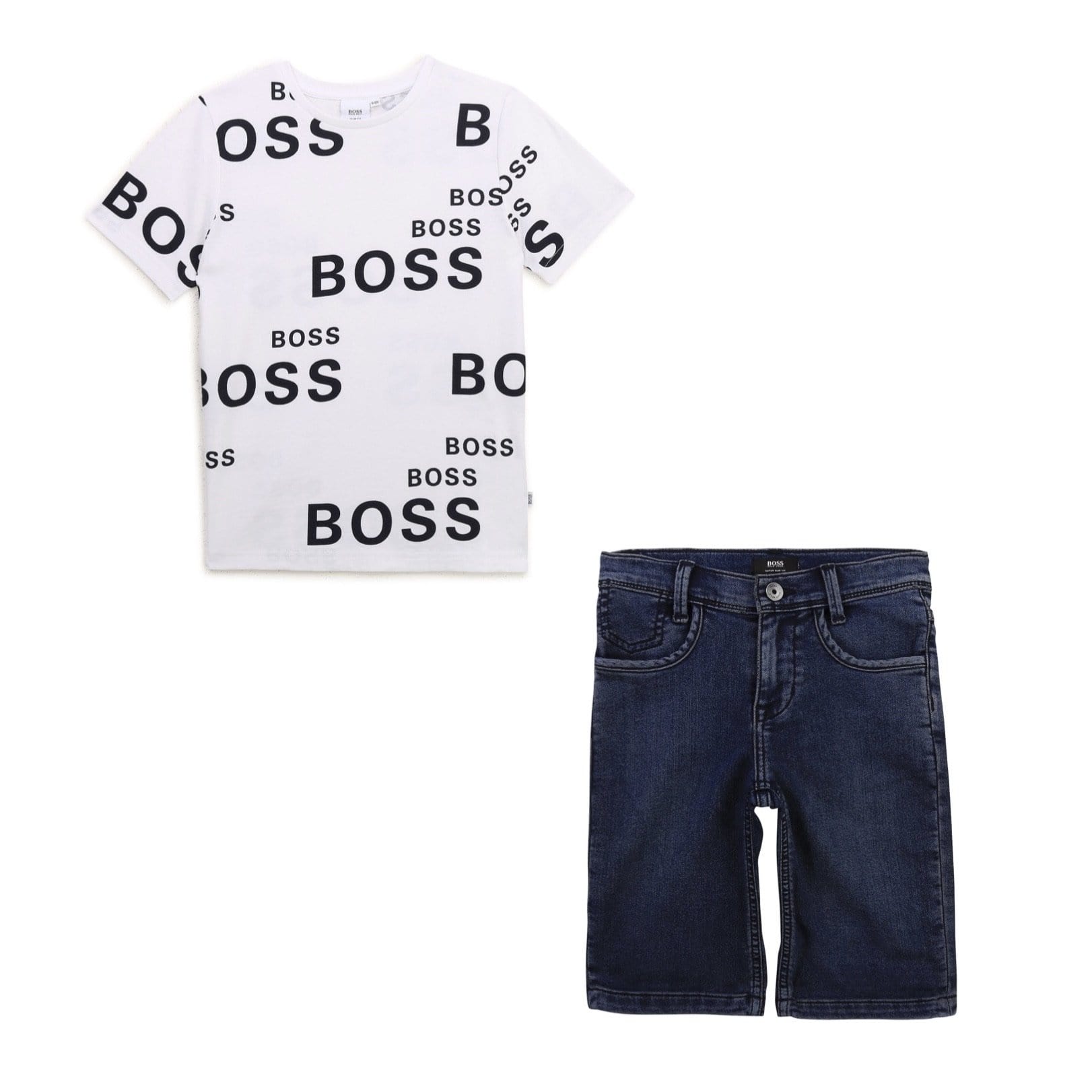 HUGO BOSS - Denim Short Set