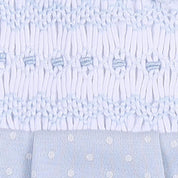 MAGNOLIA BABY - Lennox Smocked Pyjamas - Blue