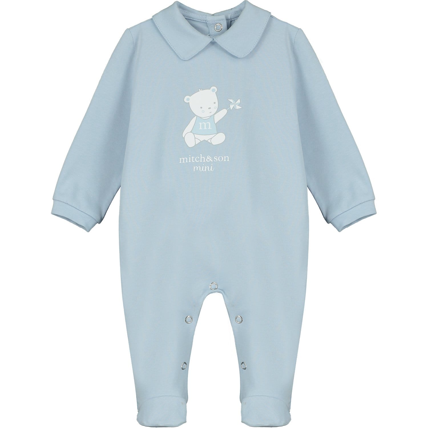 MITCH & SON - Donny Babygrow - Pale Blue