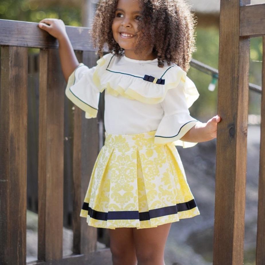 Piccola Speranza - Blouse Set - Yellow