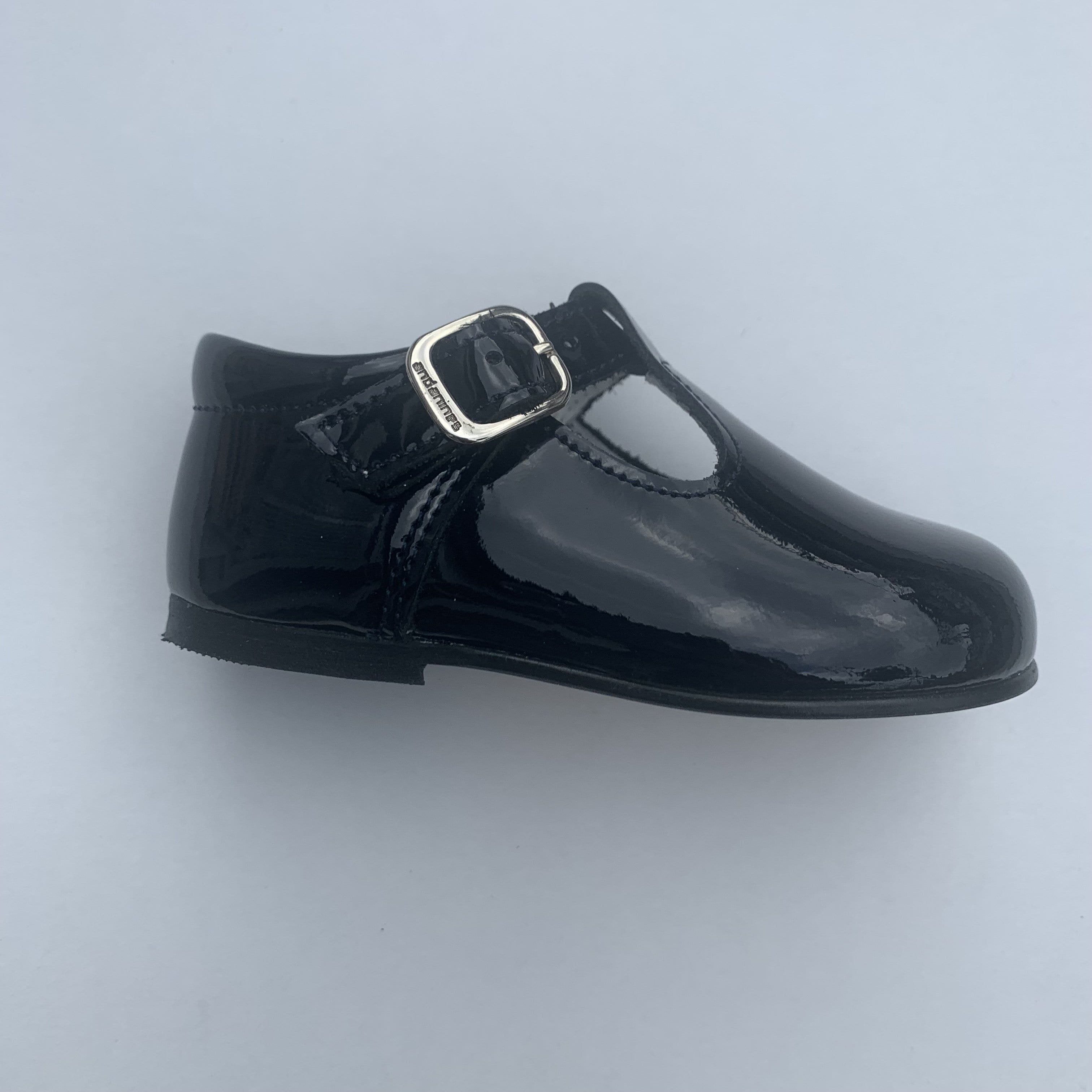 ANDANNINES - Unisex T bar Shoe - Navy