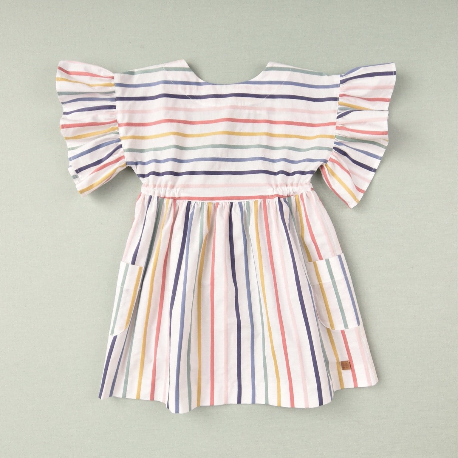 JOSE VARON - Stripe Sundress