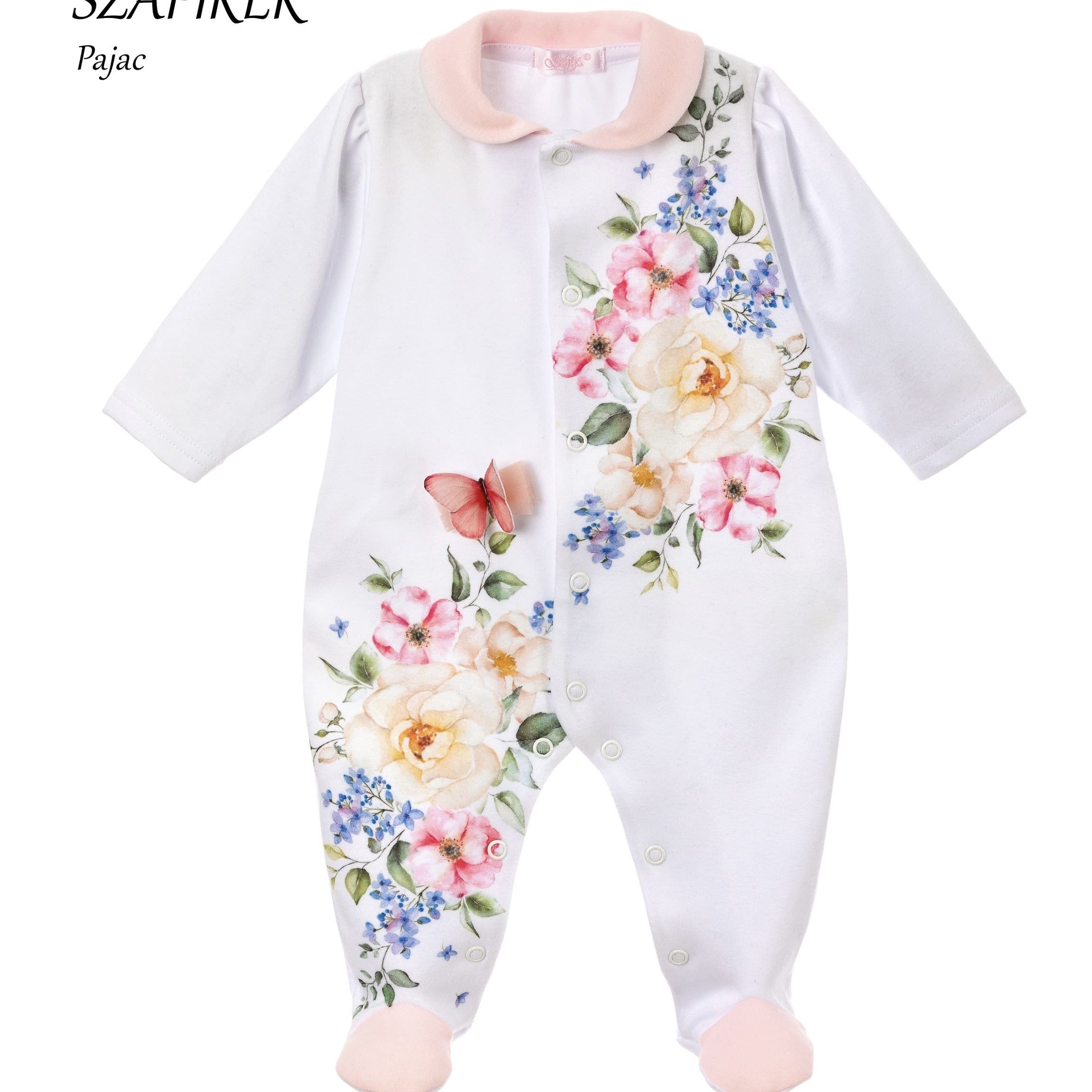 SOFIJA - Szafirek Babygrow - White