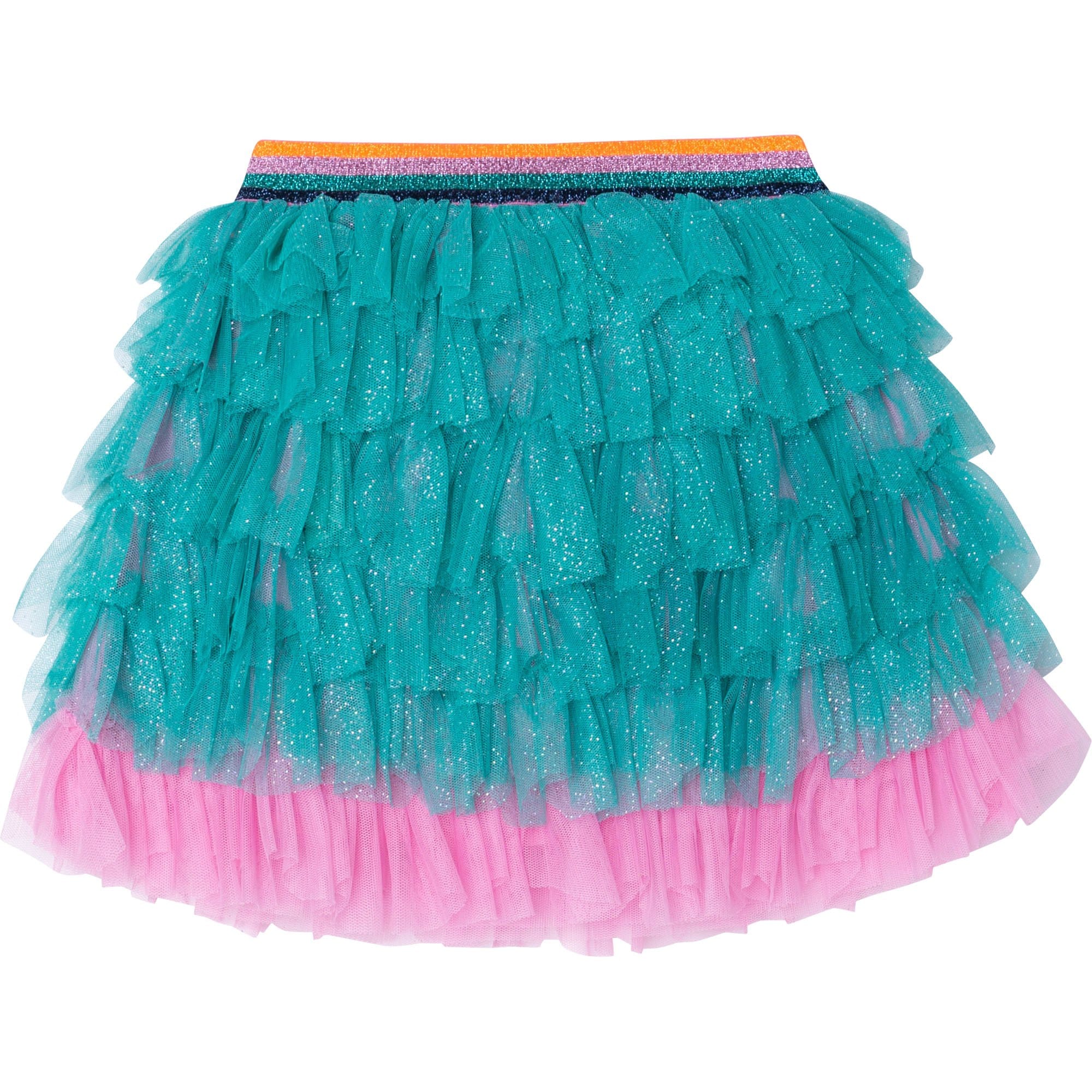 BILLIEBLUSH - Ruffle Skirt Set - Green