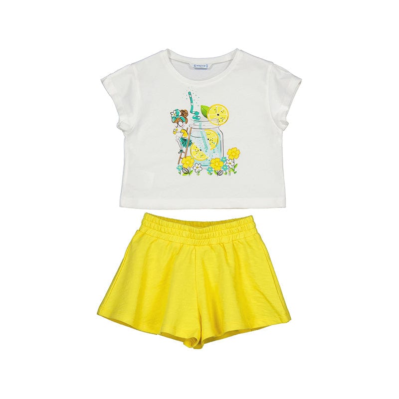 MAYORAL - Lemonade Short Set - Lemon