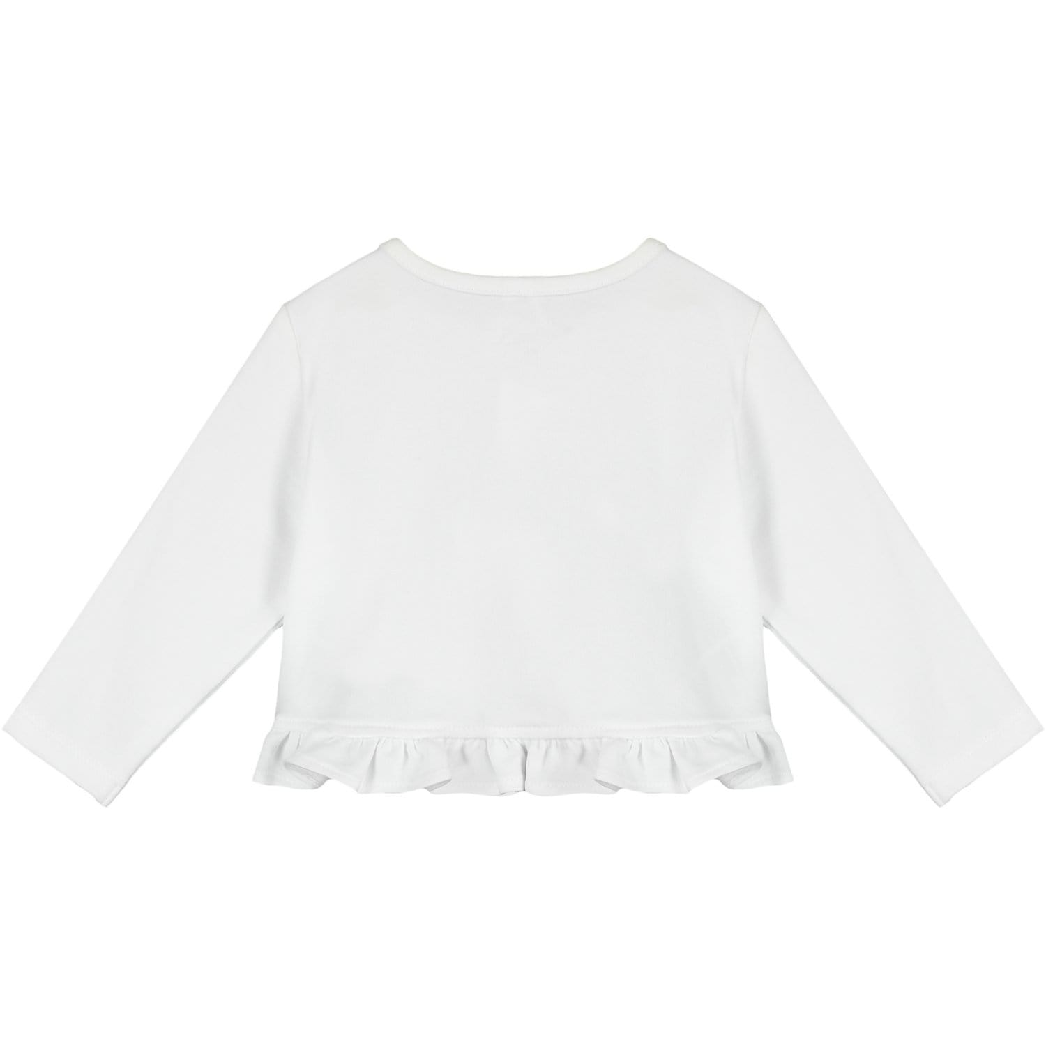 LITTLE A - Claire Cardigan - White