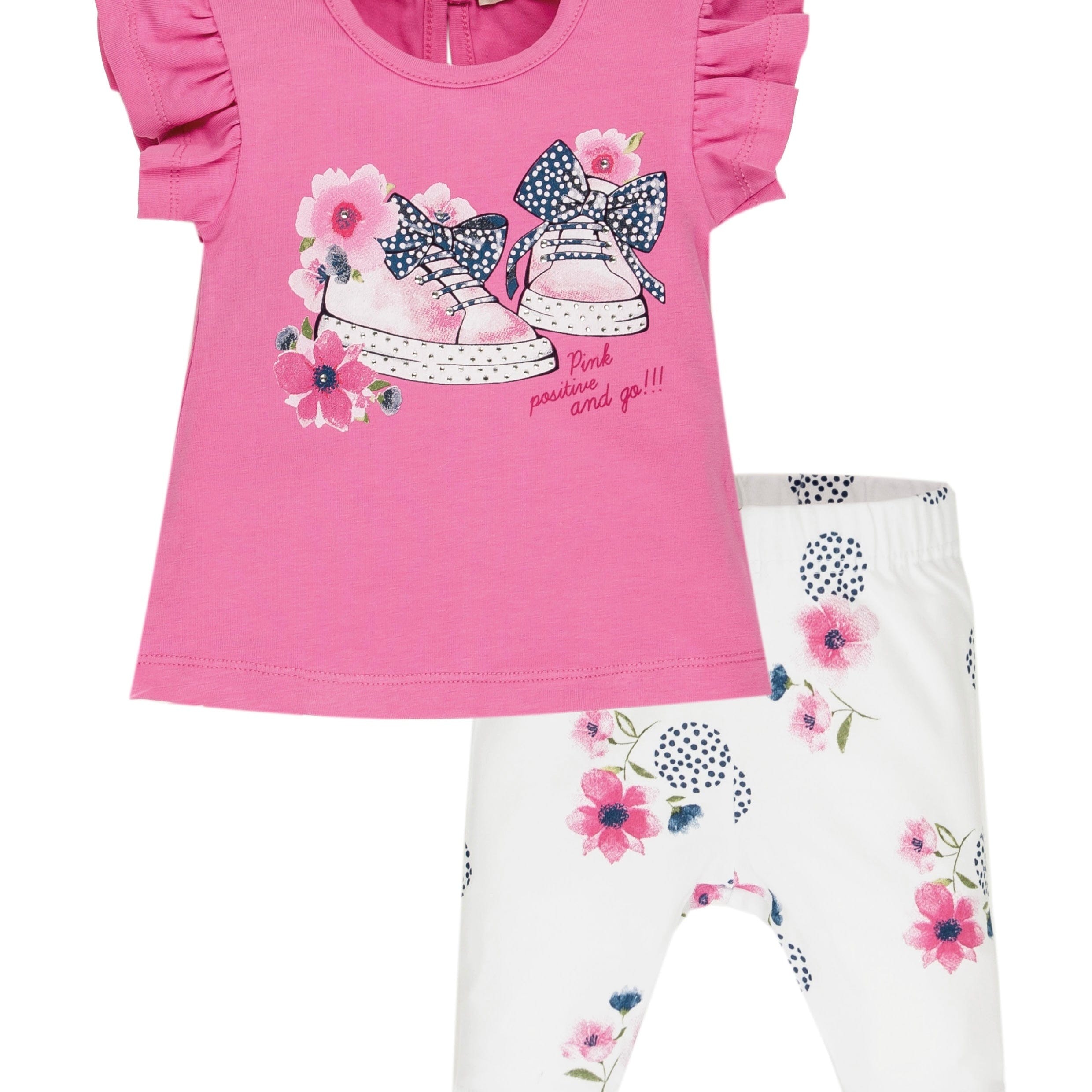 EMC - Flower Trainer Cycling Short Set - Pink
