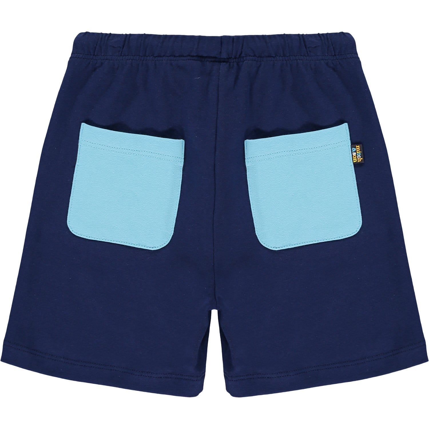 MITCH & SON - Cooper Flag Logo Short Set - Turquoise