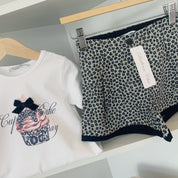 BALLOON CHIC GIRLY PANDA SHORT SET