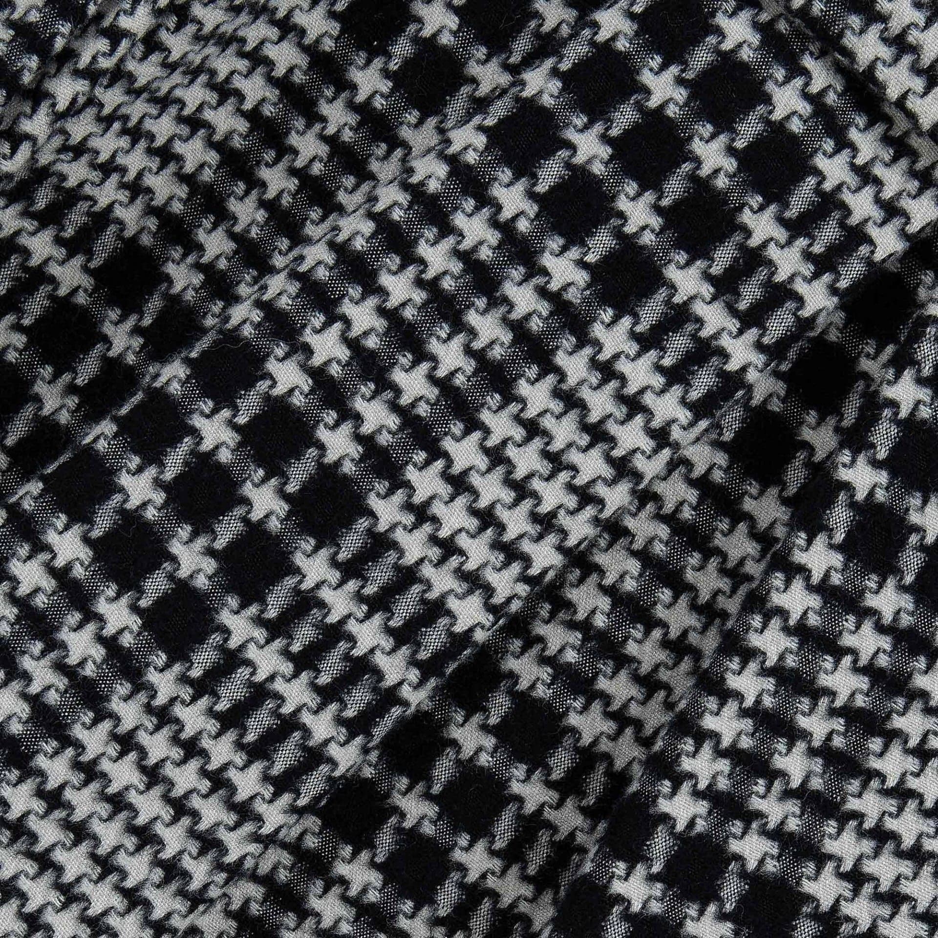 LAPIN HOUSE - Check Pinafore Dress - Black