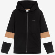 HUGO BOSS - Zip Hoodie  Tracksuit  -  Black