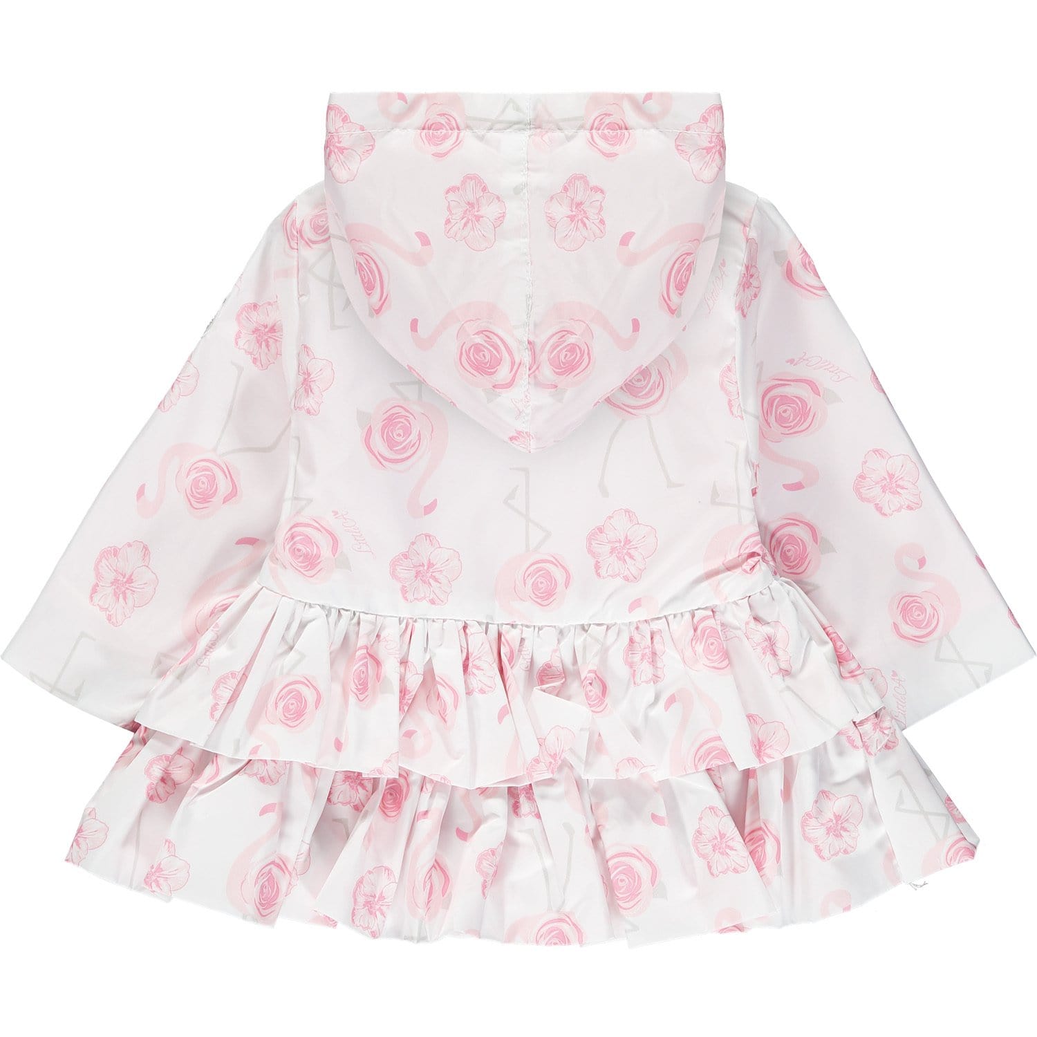 Little A -  Flamingo Print Jacket