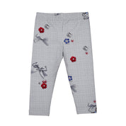 LAPIN HOUSE - Dogtooth Jewel Legging Set - Grey