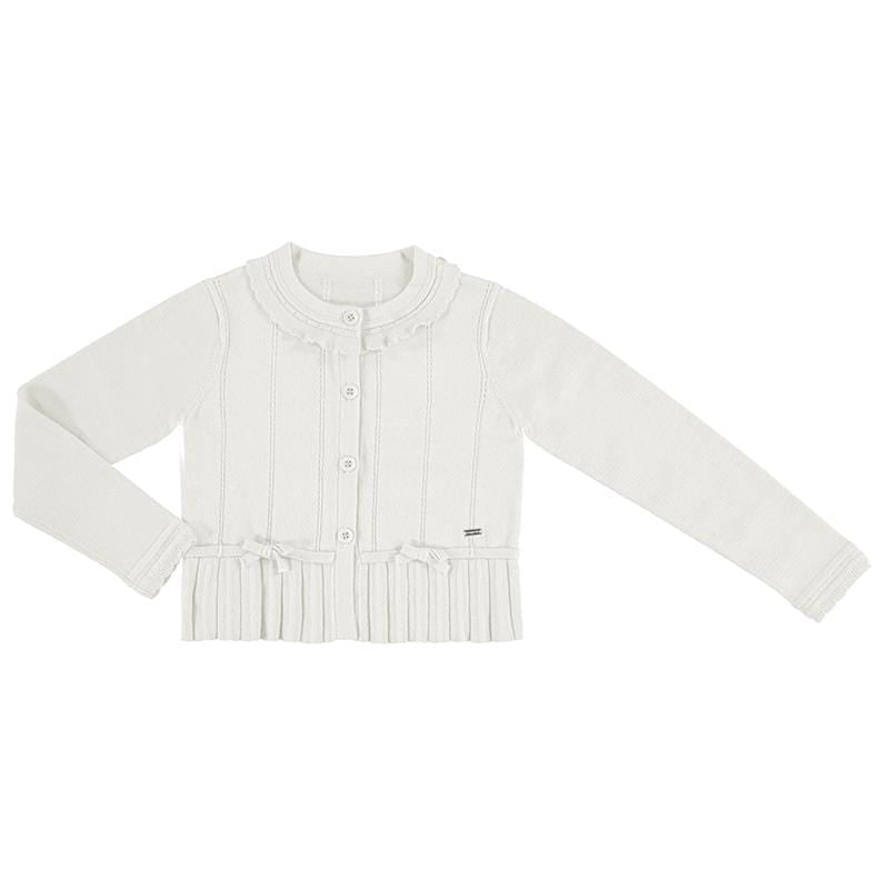 Mayoral - Bow Cardigan - Cream