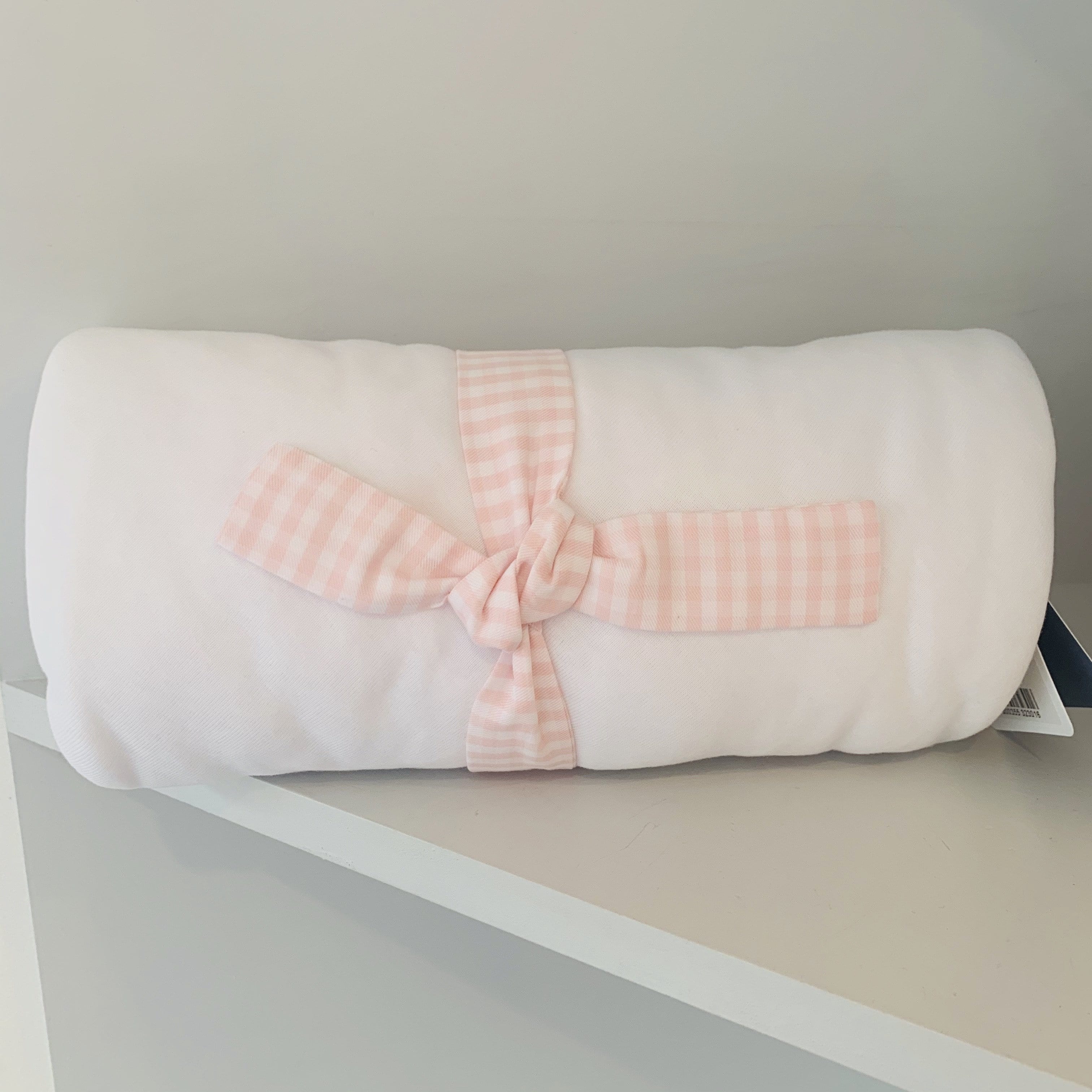 LARANJINHA PINK GINGHAM BLANKET