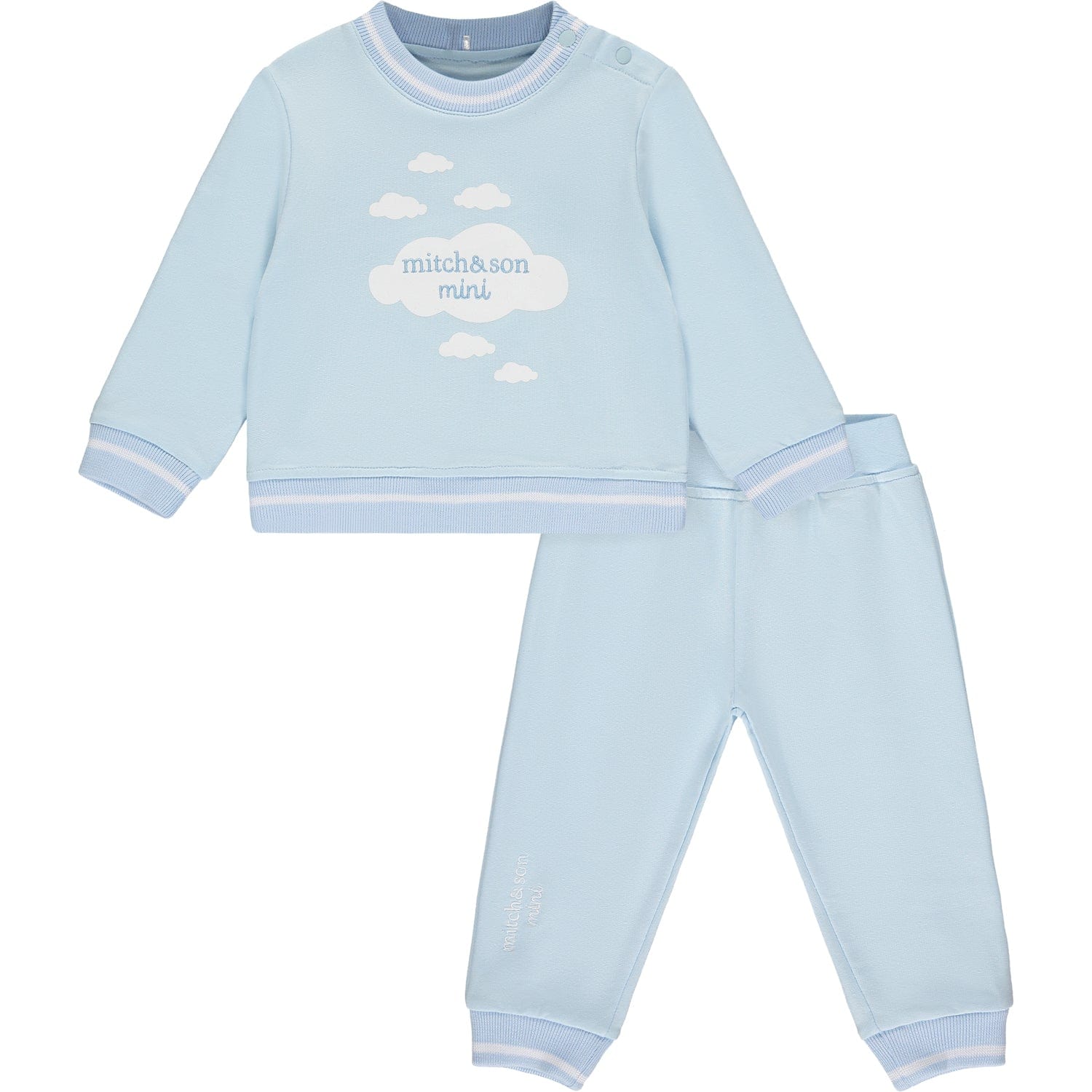 MITCH & SON - Mini Maverick  Cloud Tracksuit - Sky Blue