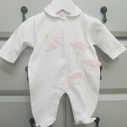 Sofija - Elza  Babygrow - White