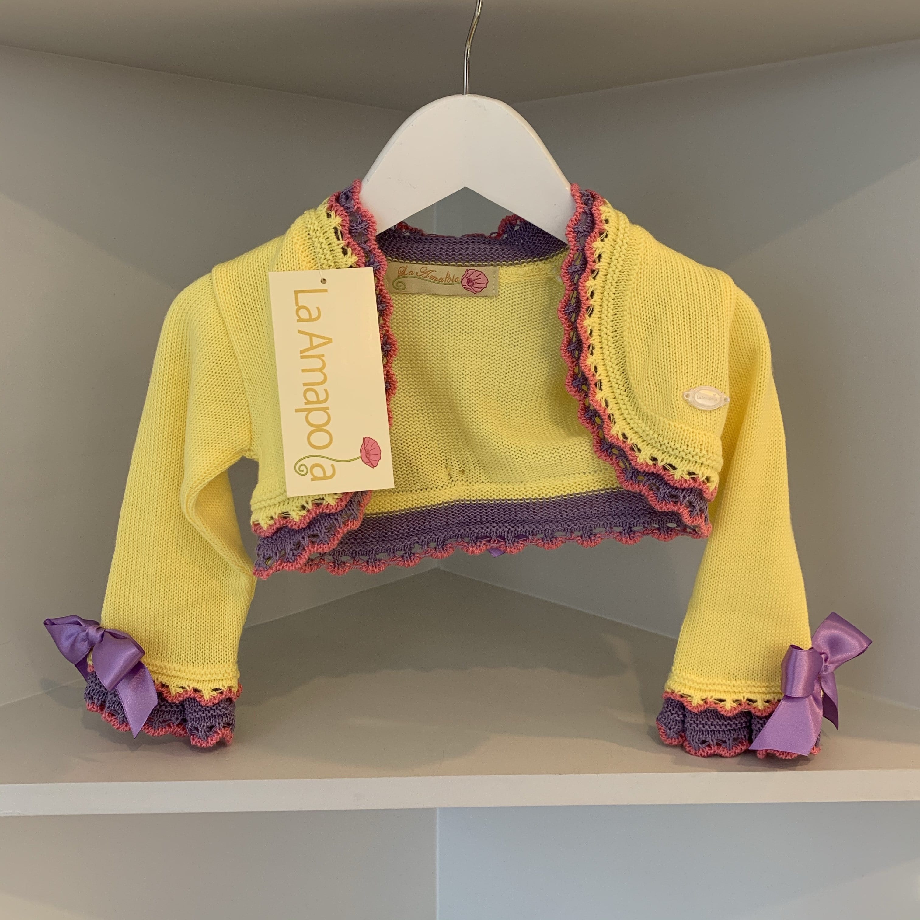 LA AMAPOLA BUNNY CARDIGAN