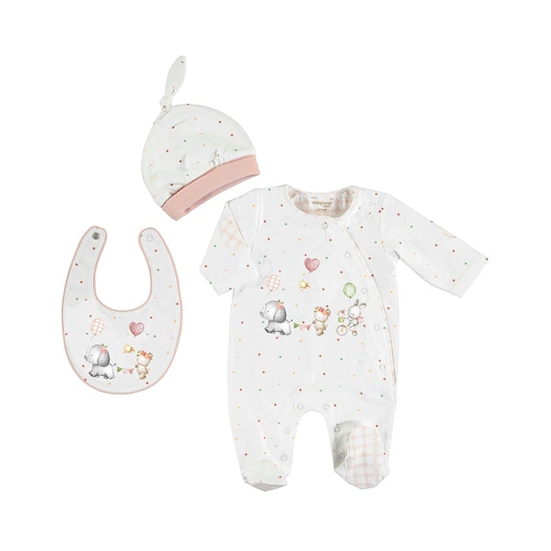MAYORAL - Animal Baby Gift Set - Pink