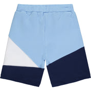MITCH - Washington & Vermont Cut & Sew Short Set - Light Blue