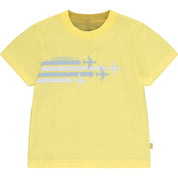 MITCH & SON - Jeffrey A Time To Fly Plane Soft Set - Lemon