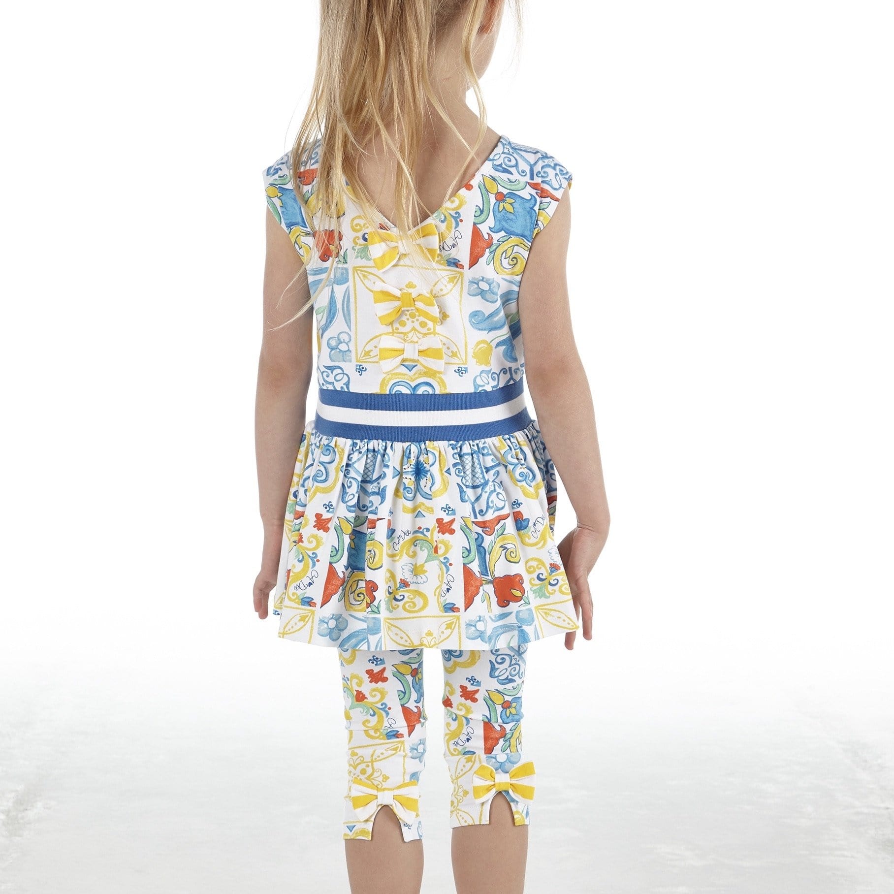 A DEE - Tile  Print Leggings Set