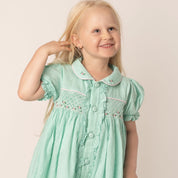 BLUEBELLS - Smocked Pyjamas - Mint